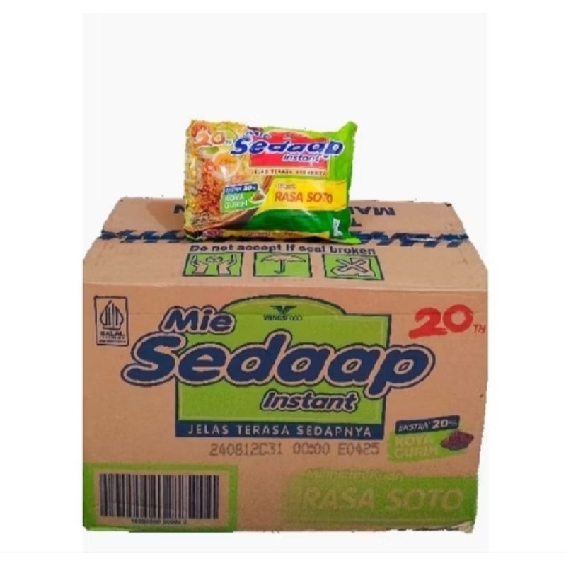 

SEDAAP SOTO MIE 90GR 1 DUS