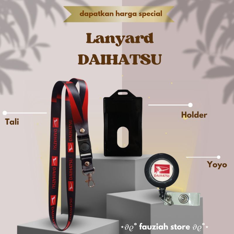 

READY! TALI ID CARD / LANYARD DAIHATSU Termurah!!!