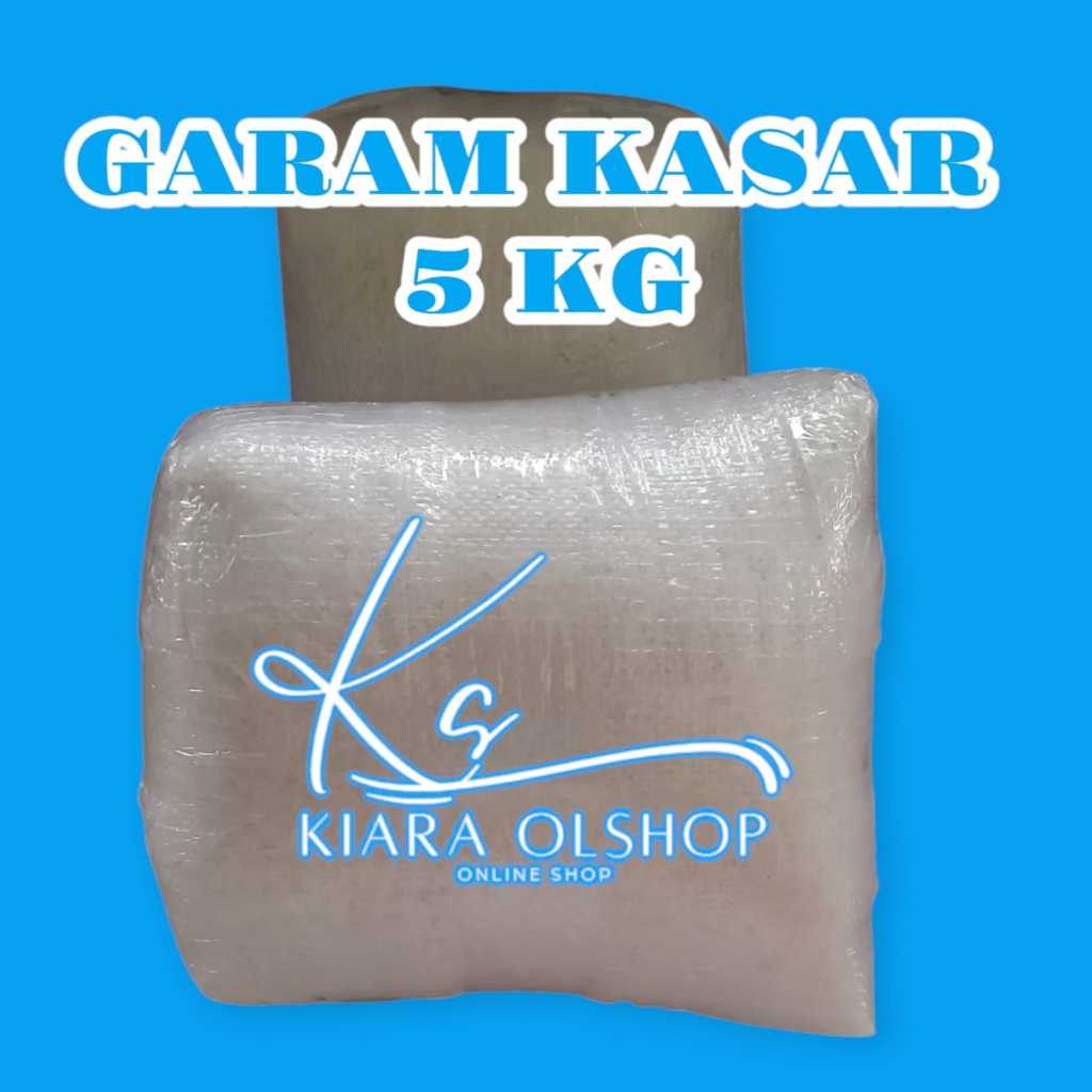 

Garam Kasar Kemasan 5 KG Gratis Ongkir