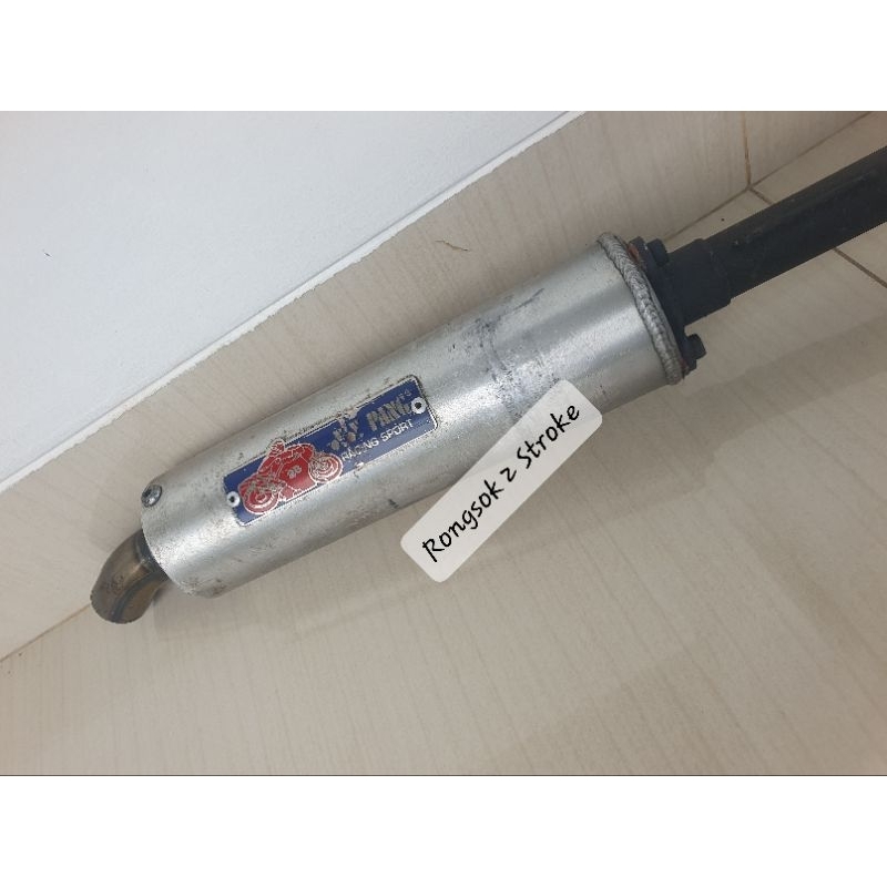 Kenalpot Knalpot Exhaust YY PANG yypang Original Malaysia Satria 2 Tak Semi Kompetisi Second