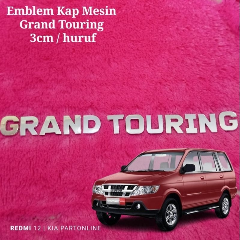 Emblem kap mesin Isuzu Panther grand touring