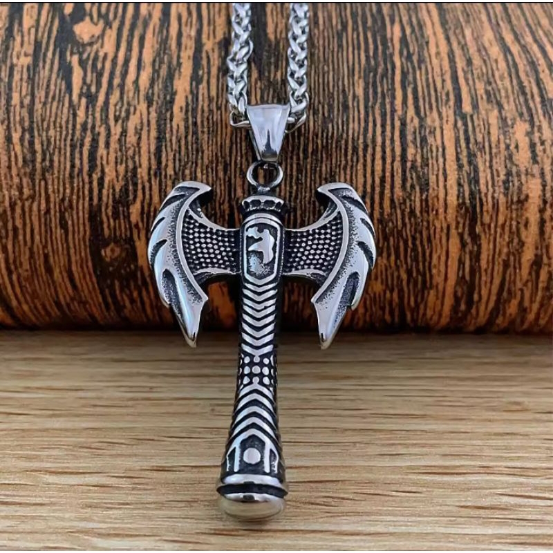 Aksesoris Kalung Rantai Silver Pria Wanita Elloise EN104 - Bisa COD