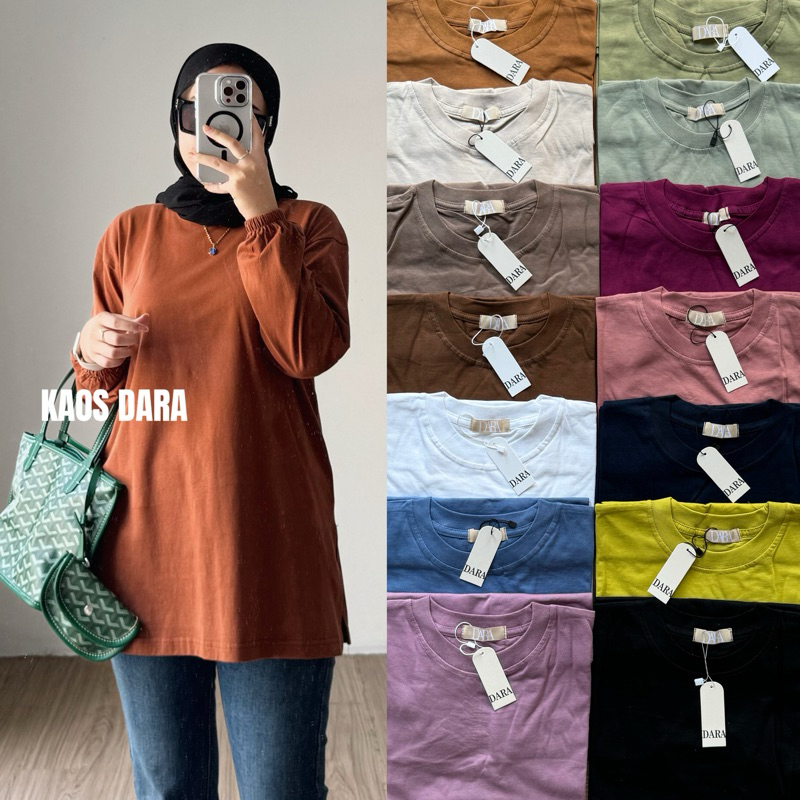 KAOS DARA - OS TANGAN KARET PANJANG