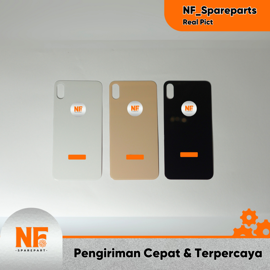 BACKGLASS IPHONE  X XS XSMAX/ BACK GLASS IP  X XS MAX / BACK COVER / BACK DOOR IPHONE