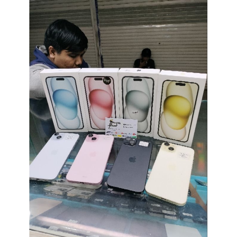 iphone 15 plus 128GB resmi second