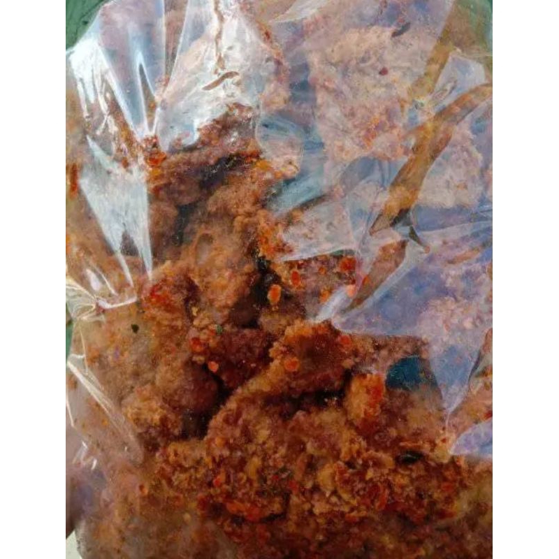 

Kulit ayam pedas gurih