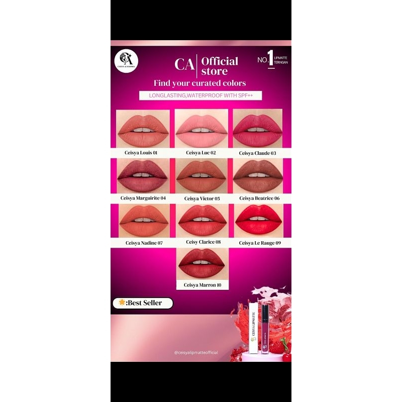 ceisya lipmatte