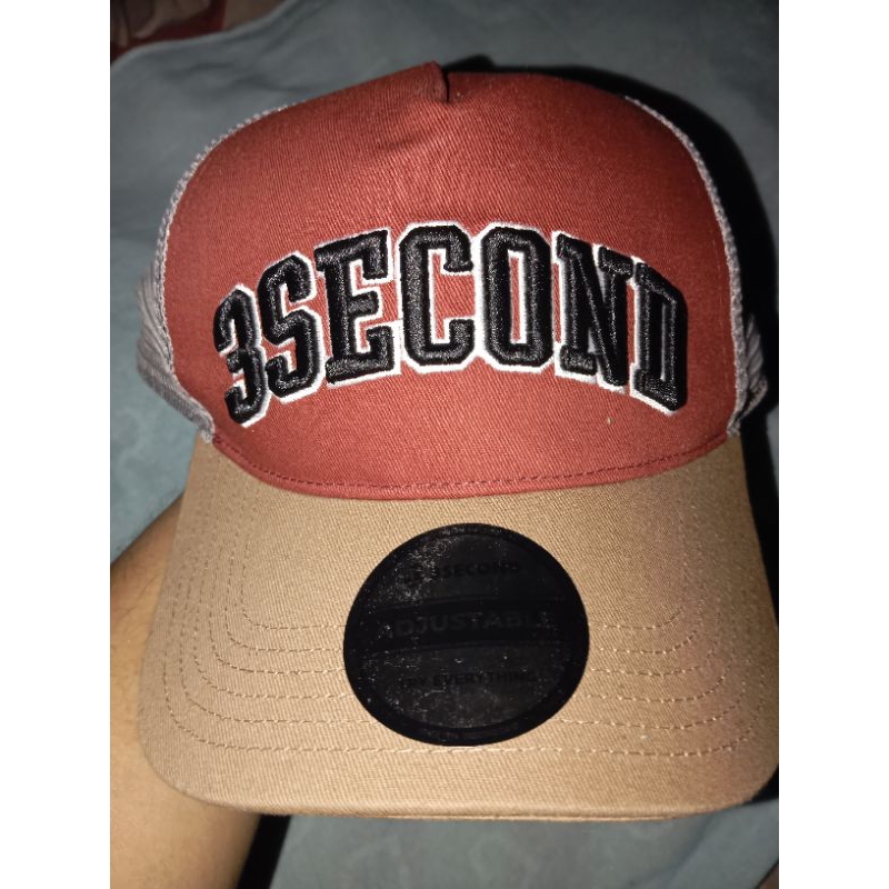 3second Topi baseeball trucker pria original