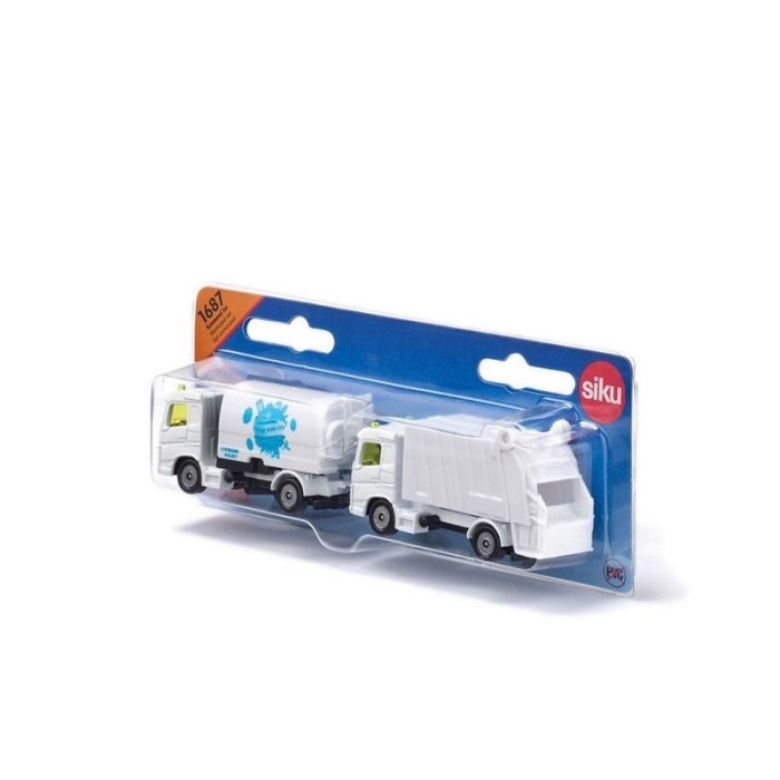 Siku Municipal Set Urban Sanitation Truck Garbage Road Street Sweeper Truk Sampah Pembersih Jalan Ko