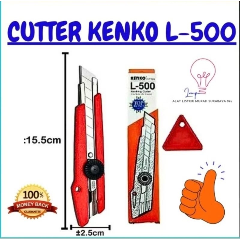 

(PCS)Cutter Kenko L500 Tajam Banget