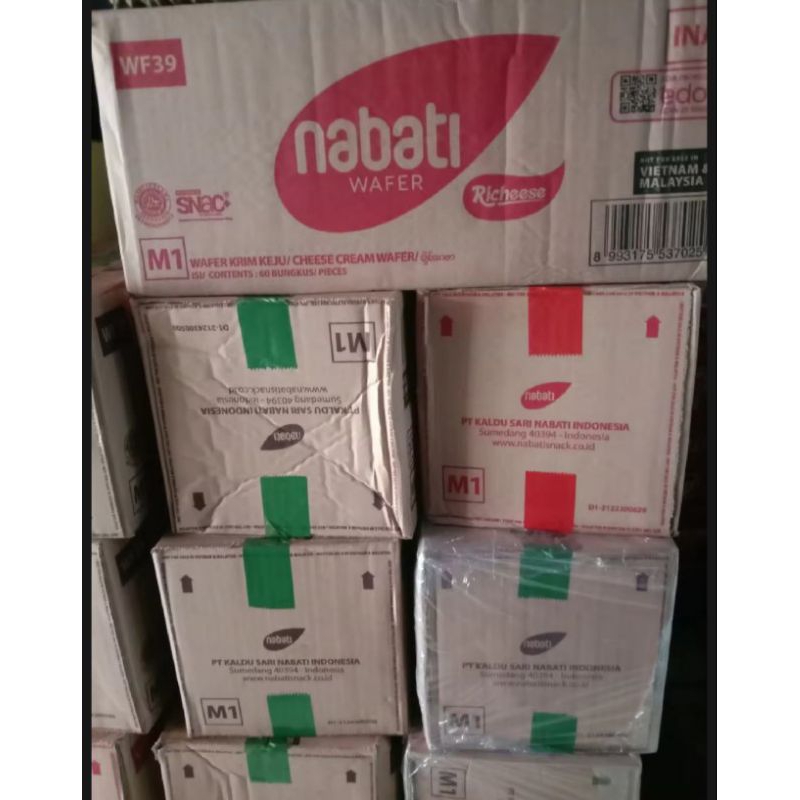 

Wafer Nabati Harga Grosir Kemasan 1 Dus isi 60 pcs (37 gr)