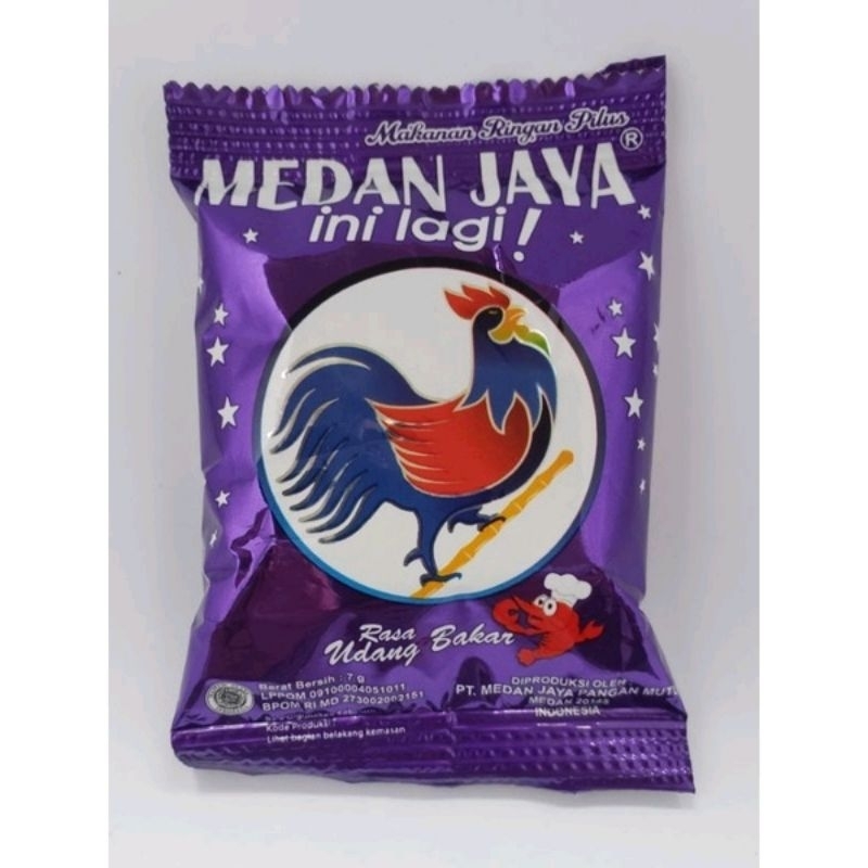 

Medan jaya Snack pilus rasa Udang 7gr x 20 pcs