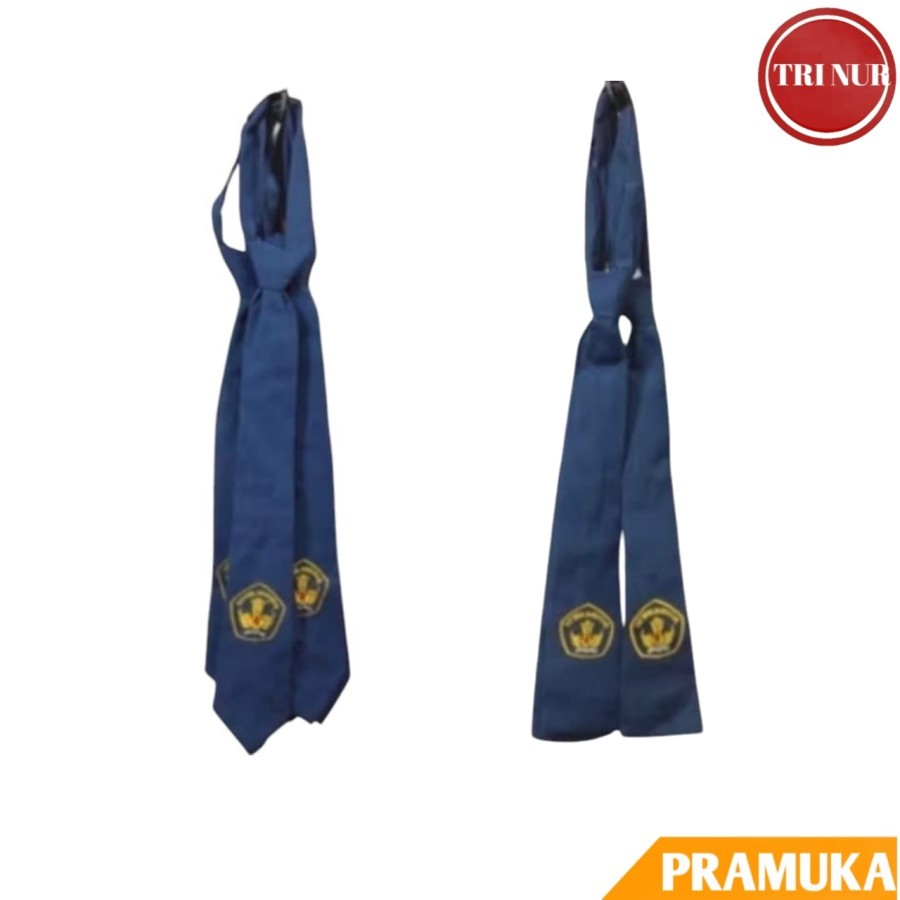 Dasi OSIS SMP Putra & Putri Logo Bordir / Dasi SMP Panjang Logo Bordir