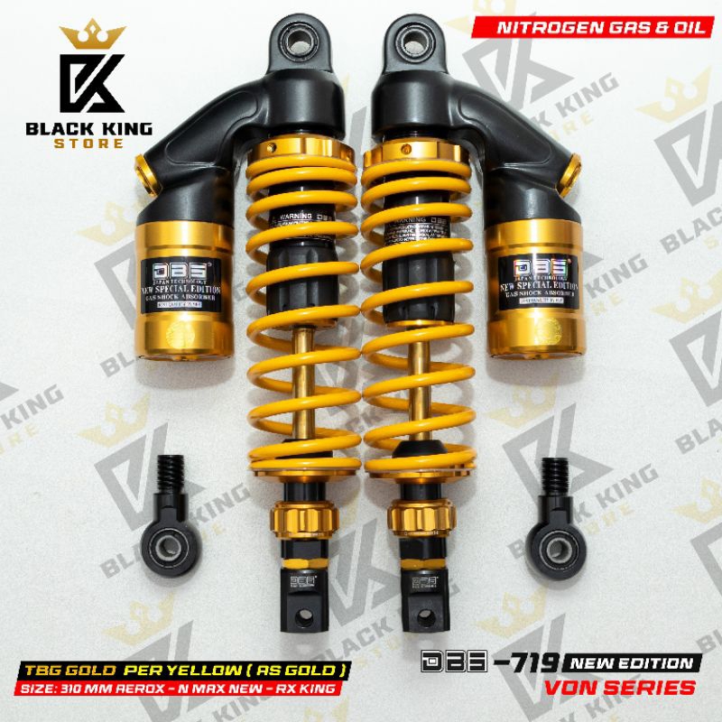 shok shock Aerox new Nmax new DBS 719 NEW EDITION VON SERIES SHOCK DBS BY MGV HARGA GROSIR TERMURAH