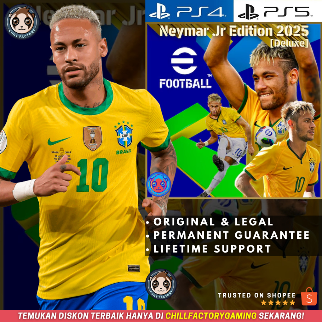 PES 2025 // eFootball 2025 PS4 PS5 - Leo Messi // Neymar Jr // Deluxe Edition PS4 PS5