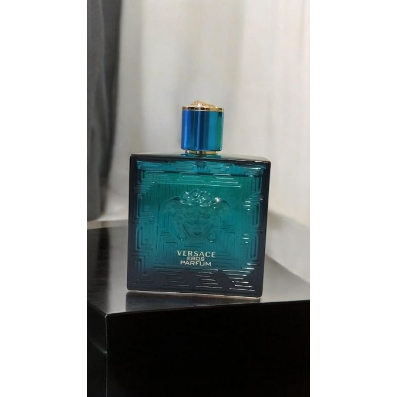 preloved versace eros parfum tester with cap+box.