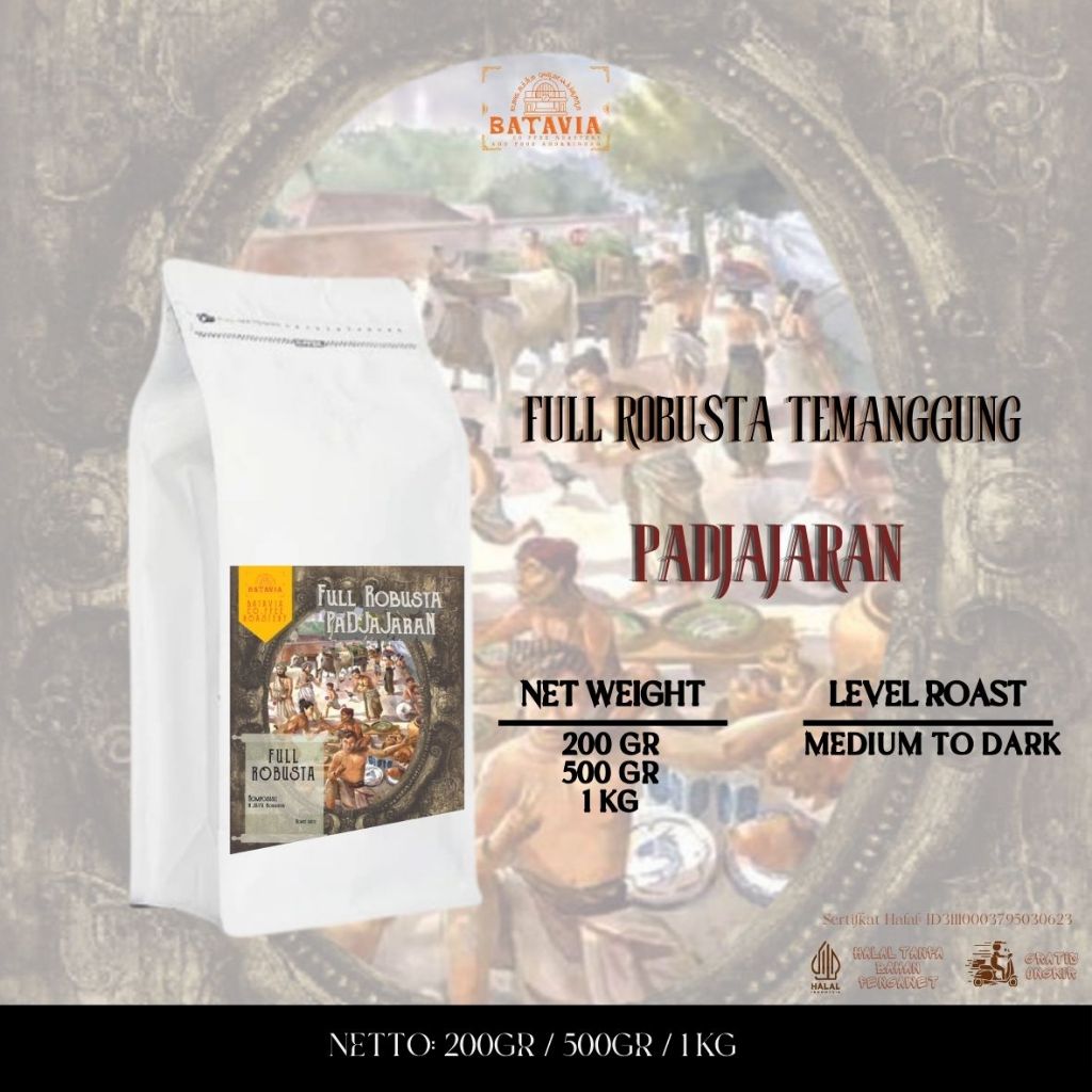 

Kopi Robusta Padjajaran | 100% Robusta Temanggung Espresso Based | Kopi Susu
