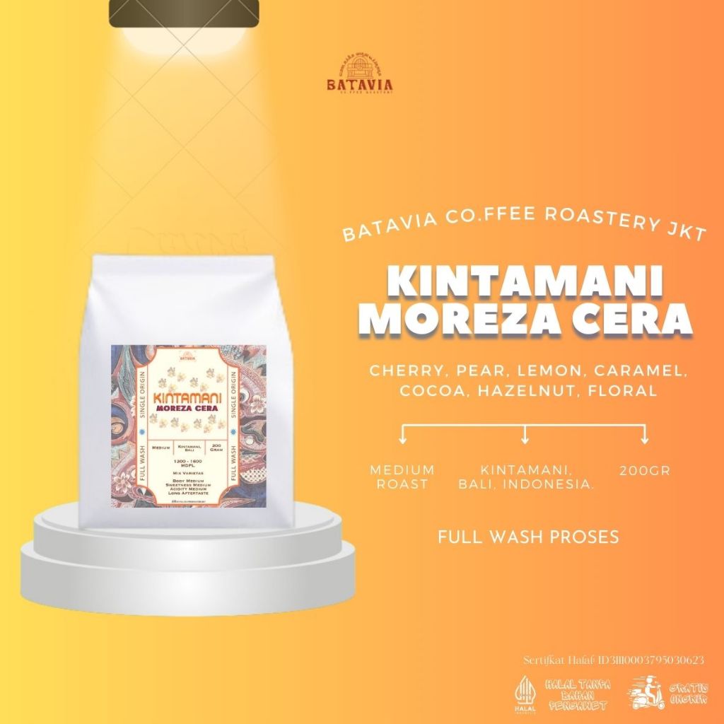 

Kopi Arabica Kintamani Moreza Cera Full Wash | Biji Kopi Single Origin Arabica