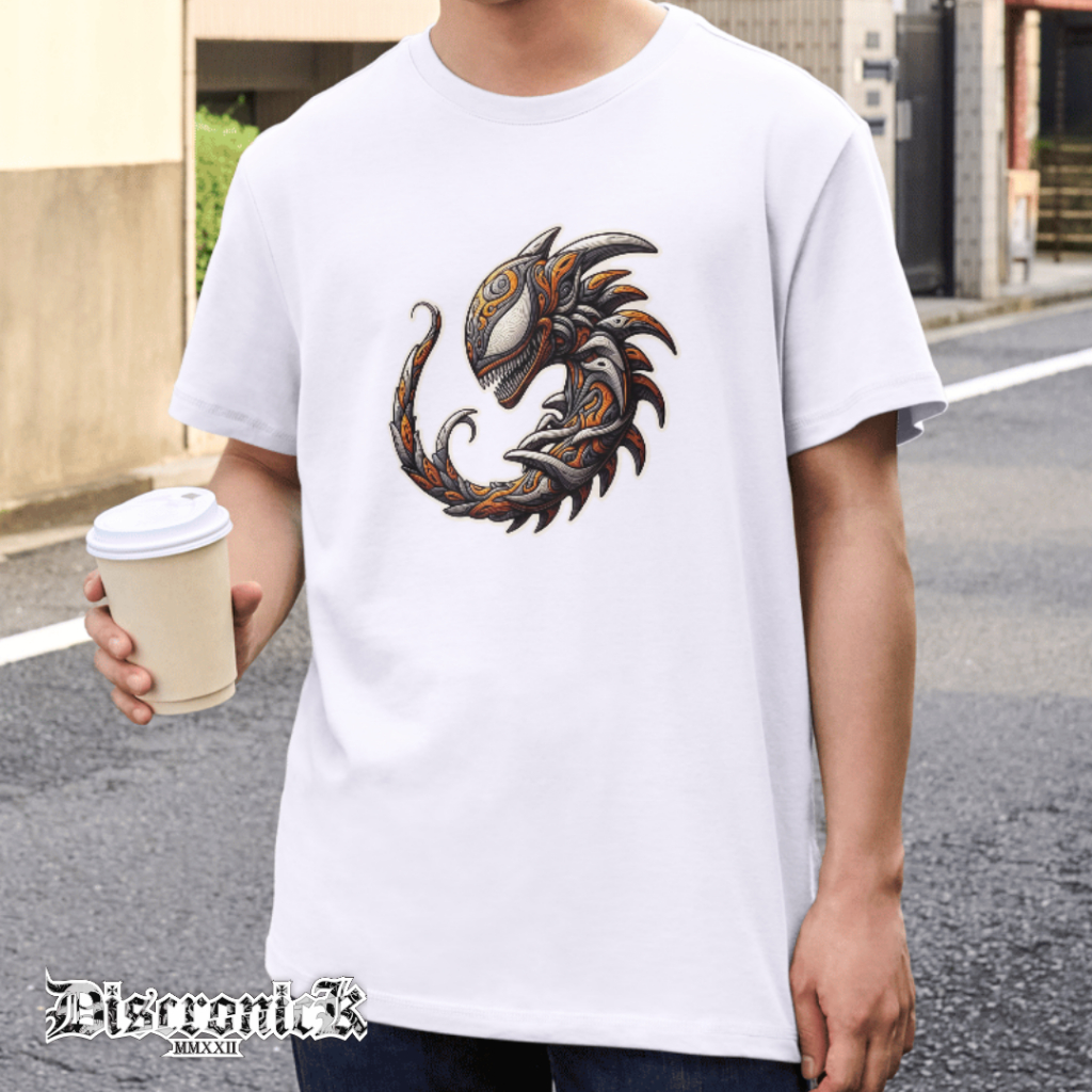 

Shirt Kaos Unisex LITTLE VENOM Lengan Pendek Katun Combed