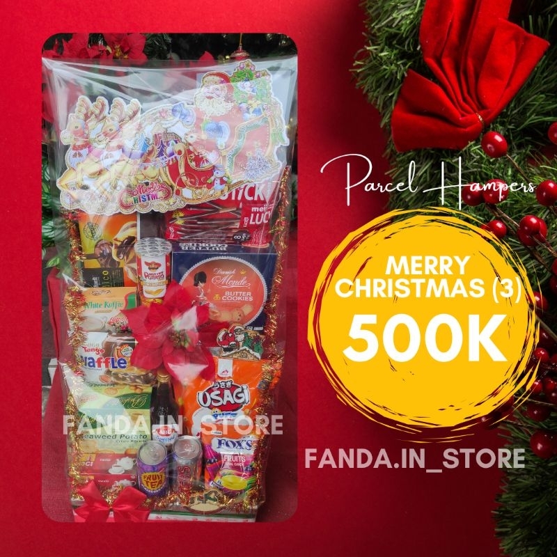 

PARCEL CHRISTMAS HAMPERS NATAL 500 RIBU 500.000 MAKANAN DALAM KOTA SEMARANG