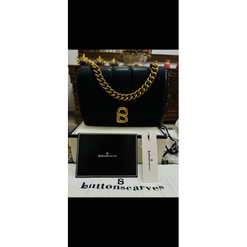 Buttonscarves Nora Bag Black Preloved Original