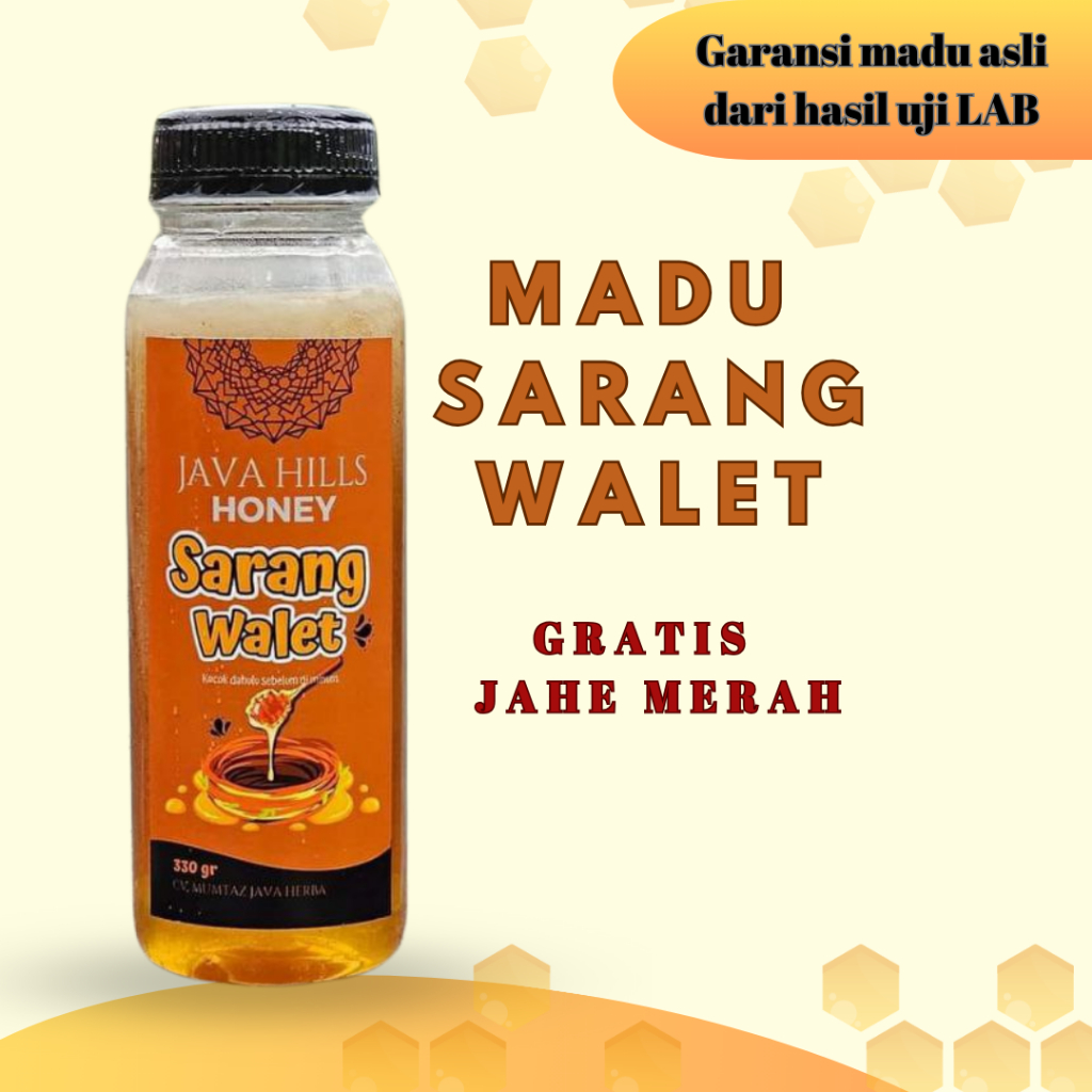 

Javahills Madu Sarang Walet | kolagen | rambut rontok | glowing | Java hills Honey 330gr