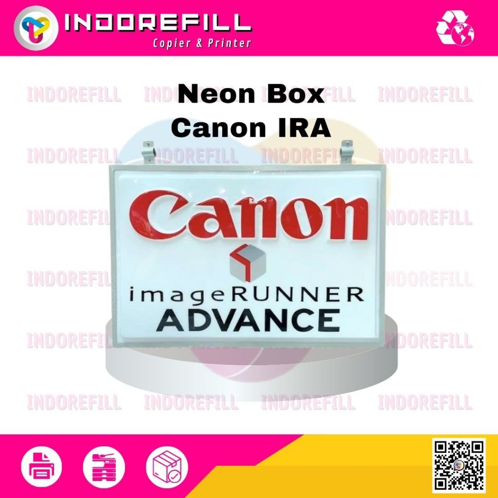 Neon Box Mesin Fotocopy Canon