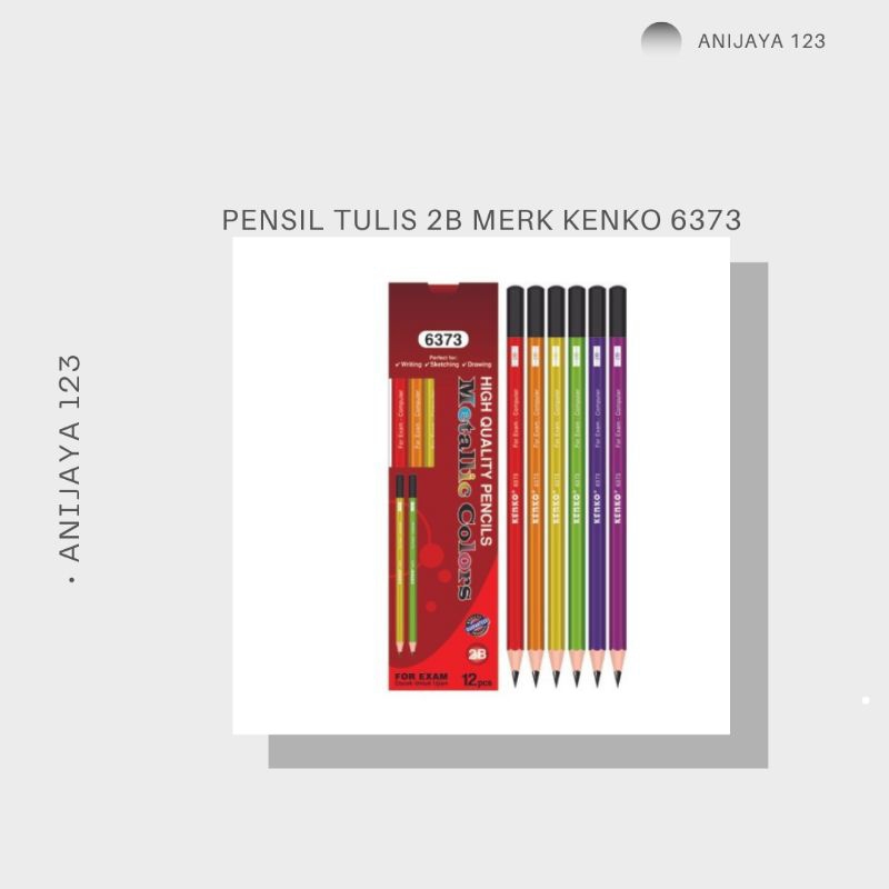 

Pensil tulis 2B Merk KENKO 6373