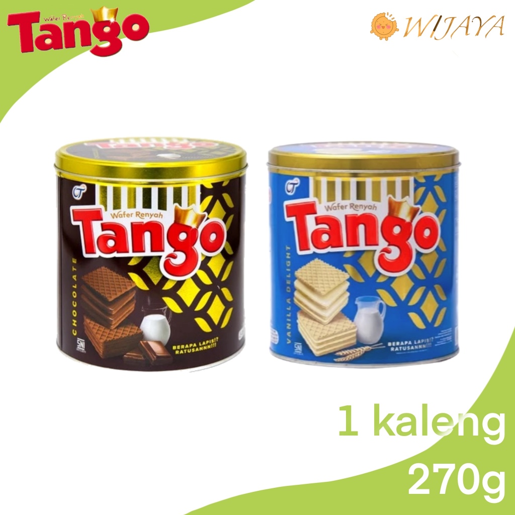 

Tango Wafer Share Box Kaleng Royah Chocolate Vanilla 270gr