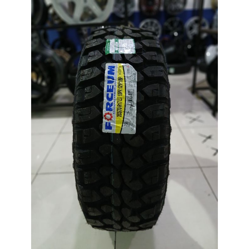 Ban mobil ukuran 264/70 r17 forceum mt 08 plus produksi terbaru
