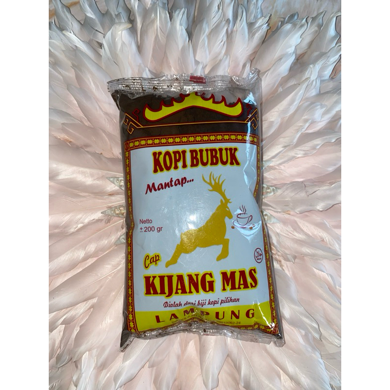 

kopi bubuk asli lampung merk kijang mas