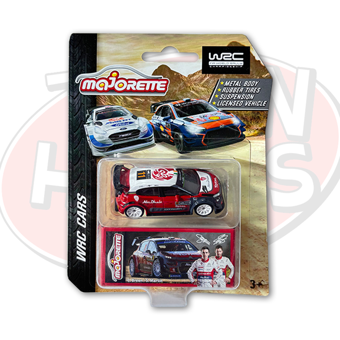 Majorette Citroen C3 WRC Cars C. Breen/S. Martin