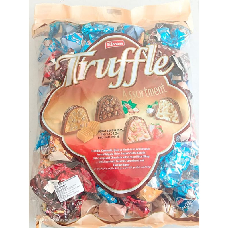 

COKLAT MIX ELVAN TRUFFLE 1Kg, COKLAT TURKEY