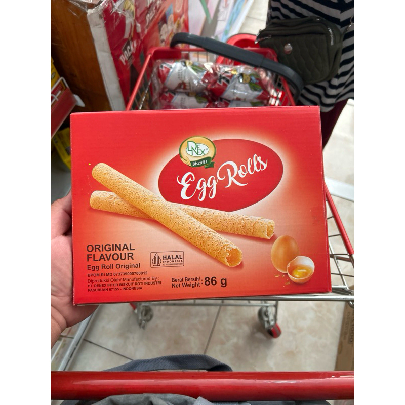 

DeNex Egg Rolls Original 86gram