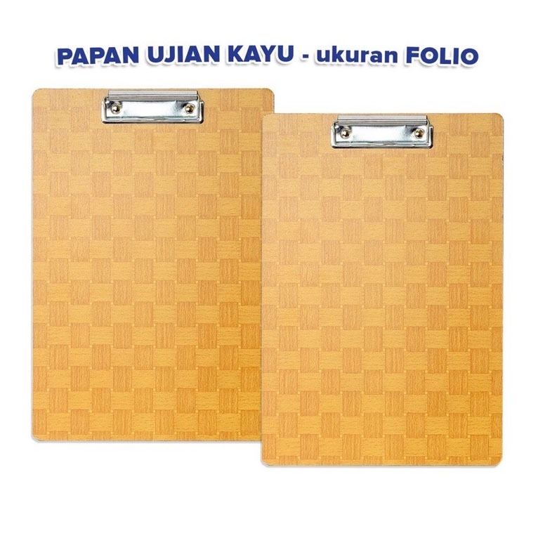 

Clipboard Kayu/ Clipboard / Papan Jalan / Papan dada Ujian FORT(Pcs)