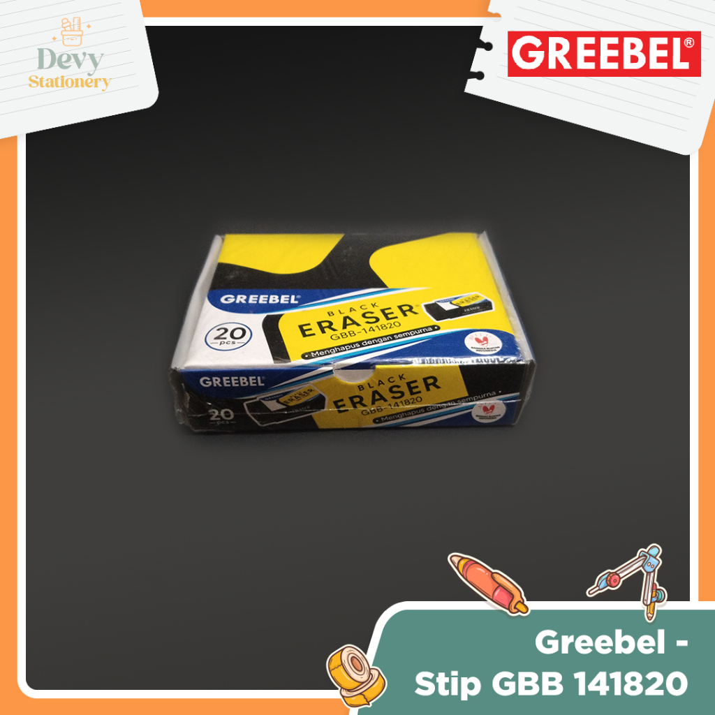 

GREEBEL Setip Penghapus Pensil Stip GB Series