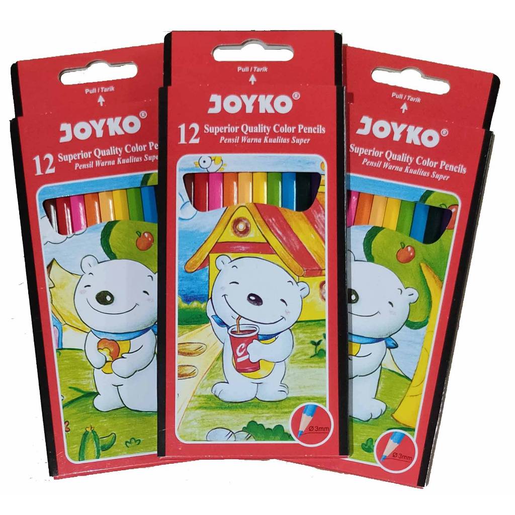 

Pensil Warna KENKO 12 Warna Panjang / Pensil Mewarnai/Coloring Pencil
