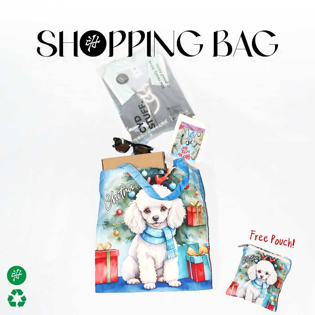 SHOPPING BAG CUSTOM - FREE DESIGN