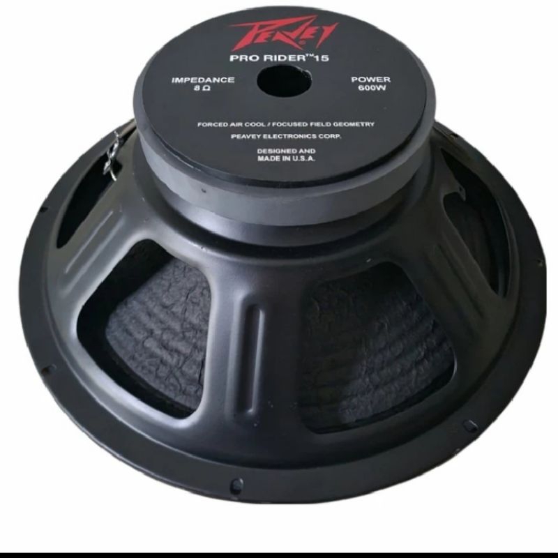 Speaker komponen Peavey 15 inch pro rider woofer 600watt