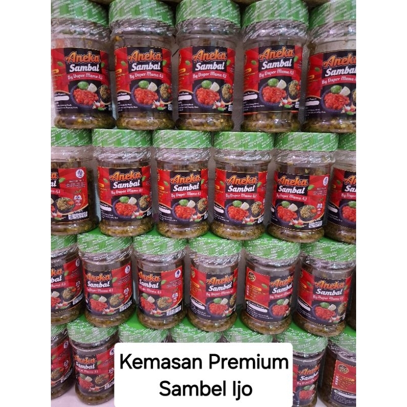 

sambel ijo kemasan 130 gr