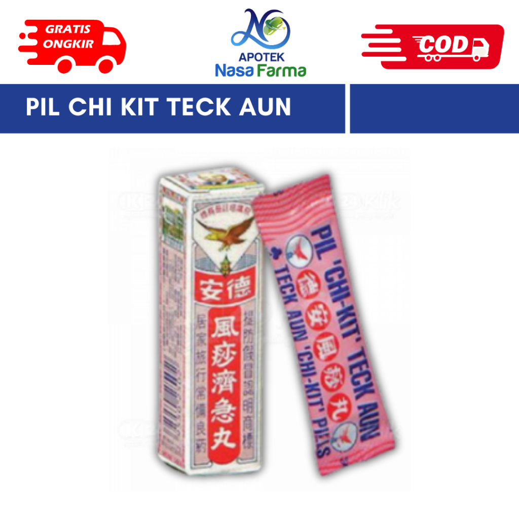 Pil Chi Kit Teck Aun / Keracunan Makanan / Kembung / Gangguan Pencernaan