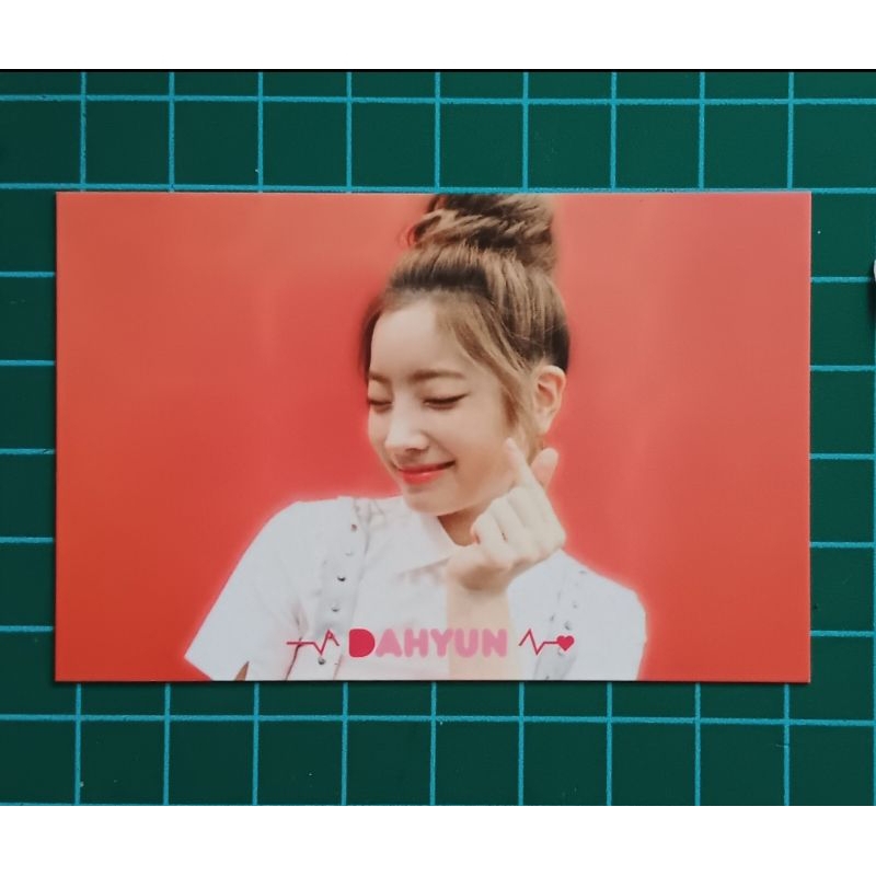 twice dahyun signal thailand limited edition photocard official