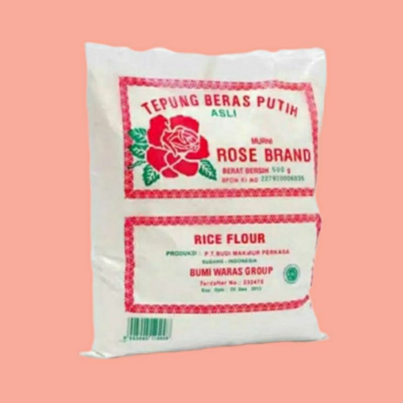 

Tepung Beras Rose Brand 500gr