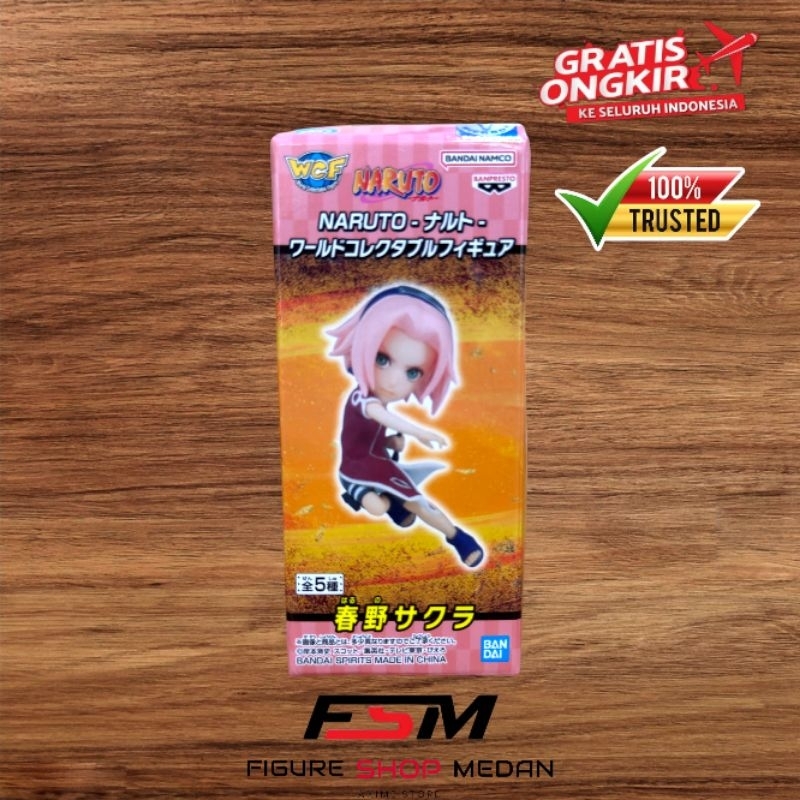 WCF Figure Naruto 20fh Anniversary - Sakura (Box Damage)