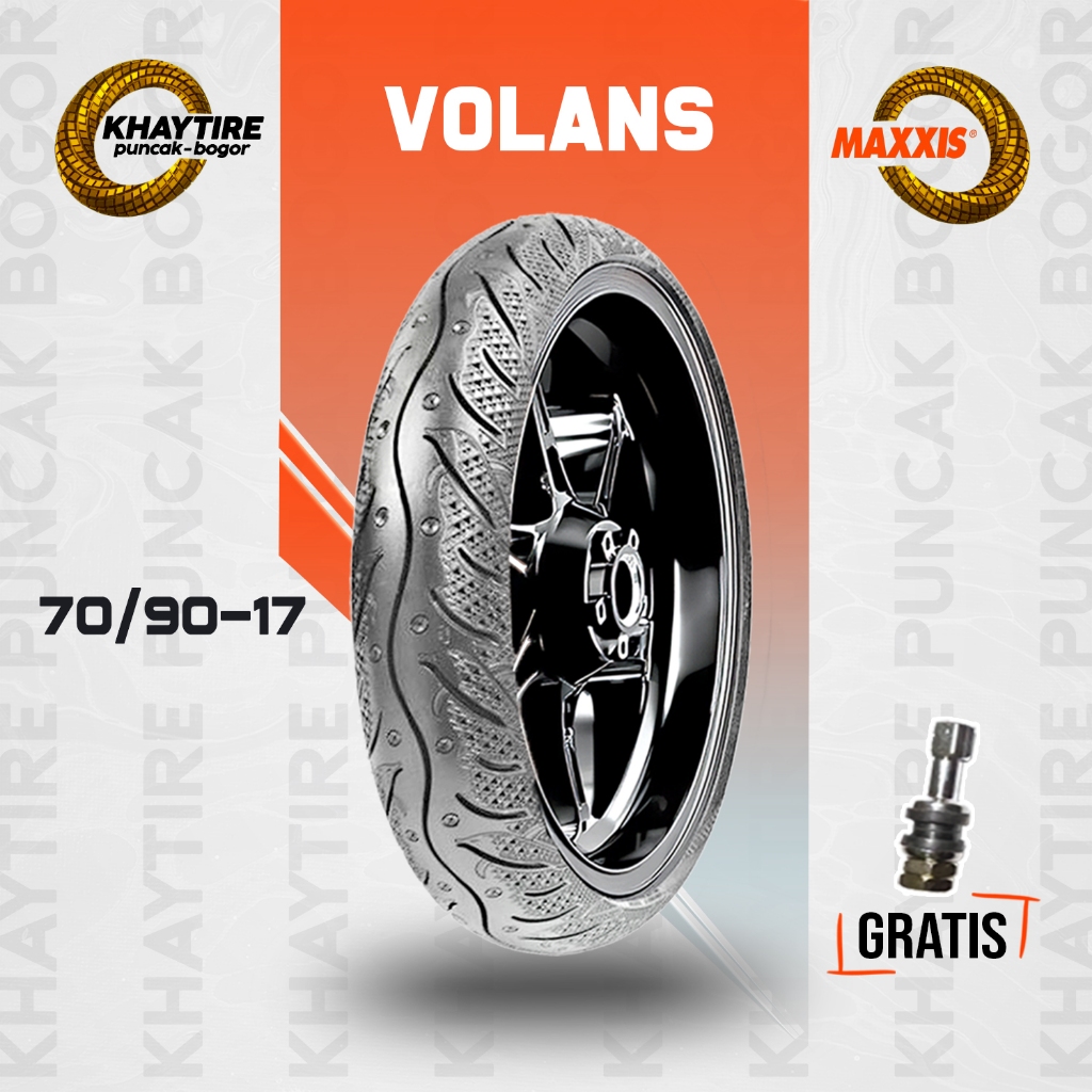 Ban Tubles Motor Bebek MAXXIS VOLANS 70/90 Ring 17 - KENDA K488