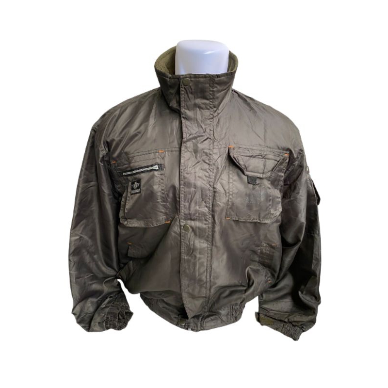 Work Bomber Jacket Forecast Fashion Hijau US Air Force