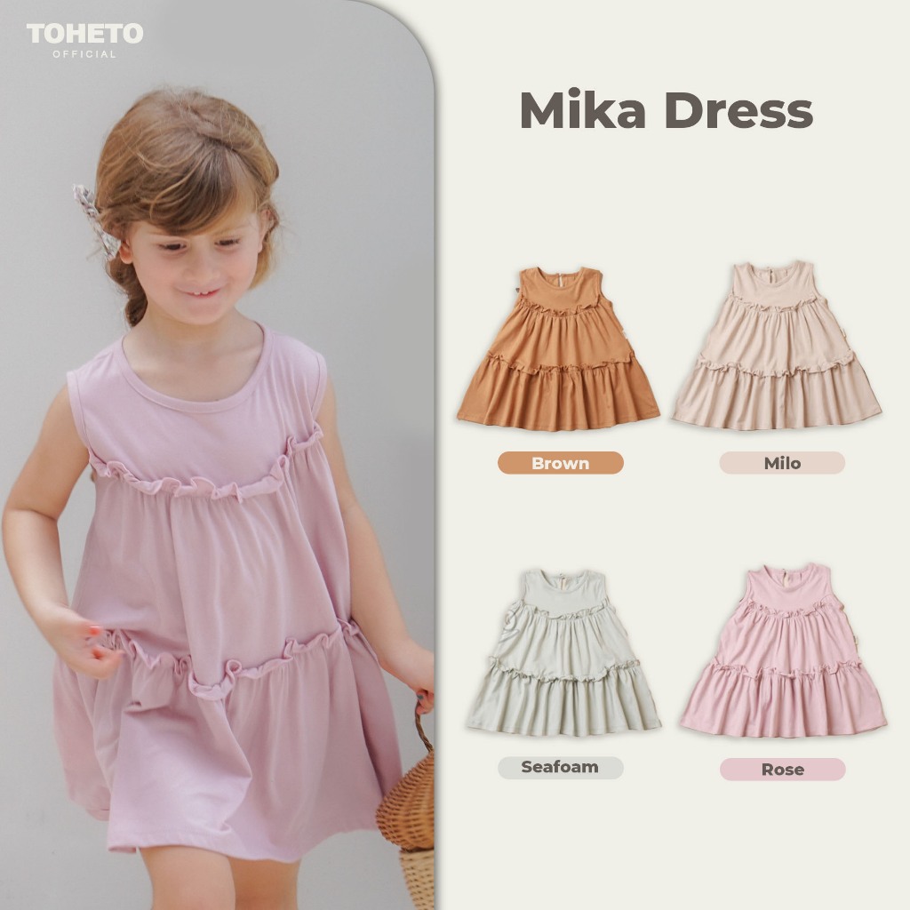 Toheto - Mika Dress - Anak Perempuan 1-4 Tahun