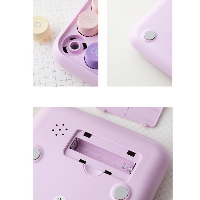 

Promo kalkulator aesthetic, calculators siswa lucu dengan layar besar warna pastel,Rasa tombol