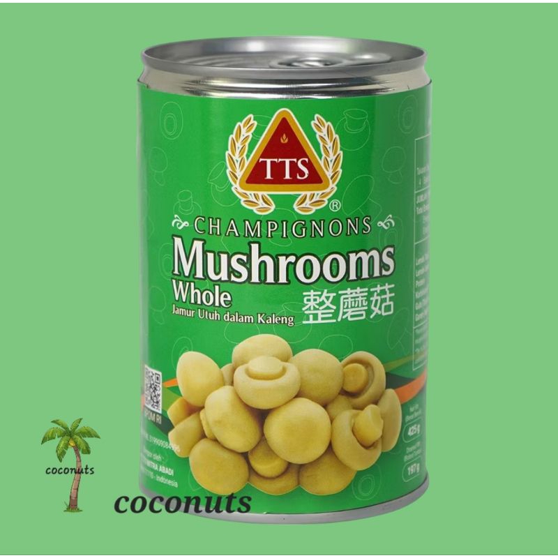 

TTS Champignon Mushroom / Jamur Kaleng Champignon (425 Gr)