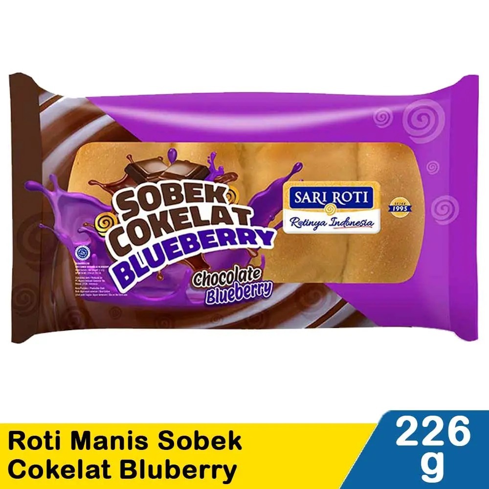 

SARI ROTI SOBEK COKELAT BLUEBERRY